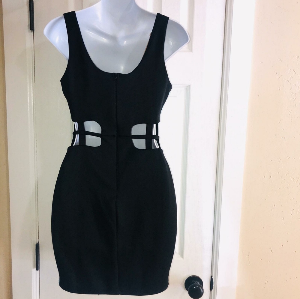 Charlotte Russe PEEKABOO Bodycon Dress M - Picture 2 of 5
